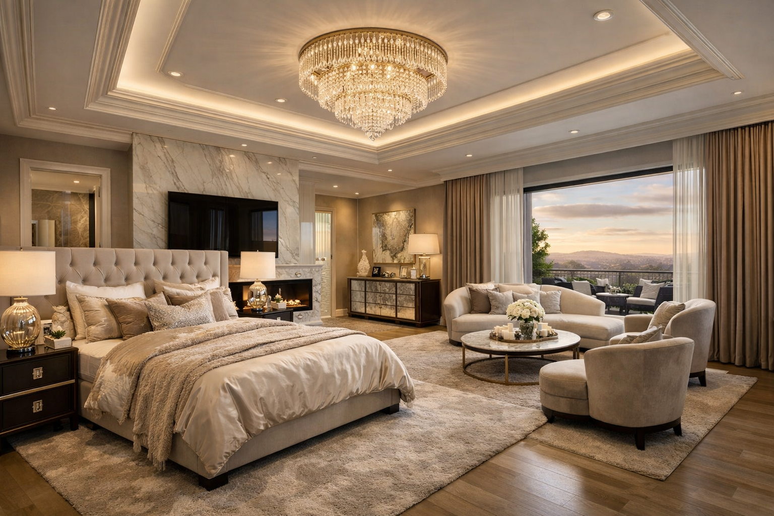 Primary Bedroom Luxury Suite